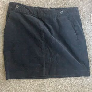 Grey banana republic skirt